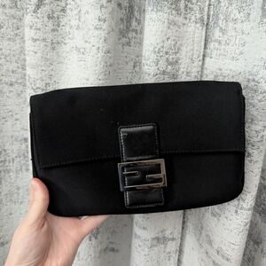 Fendi Black Clutch